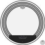 Remo Clear Powersonic Bass Drum Head Front View